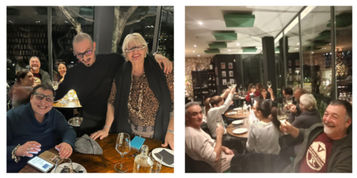 Vallecrosia, scambio di auguri natalizi: serata conviviale per il personale della farmacia Goso (Foto)