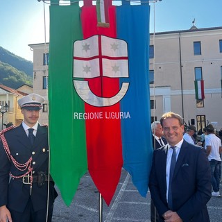 Pieve di Teco, l’assessore regionale Marco Scajola al raduno degli Alpini per il centenario della sezione di Imperia Pieve di Teco, l’assessore regionale Marco Scajola al raduno degli Alpini per il centenario della sezione di Imperia