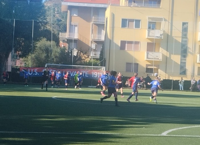 Calcio femminile. Matuziana l'under 15 pareggia 5‑5 dopo una gara ricca di emozioni a Sestri Levante