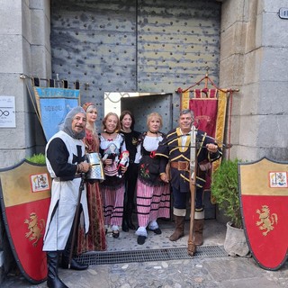 Recupero e valorizzazione delle mura romane e medievali, il Sestiere Burgu e i balestrieri di Ventimiglia al convegno dei Lions (Foto) Recupero e valorizzazione delle mura romane e medievali, il Sestiere Burgu e i balestrieri di Ventimiglia al convegno dei Lions (Foto)