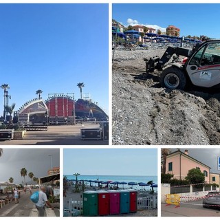 'Super Karaoke' a Ventimiglia, i preparativi creano disagi in città (Foto)