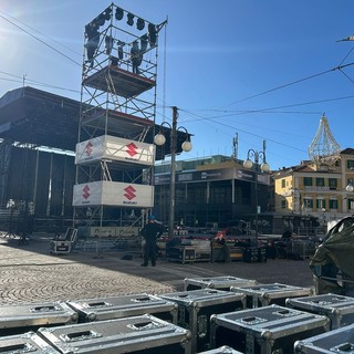 Festival di Sanremo, dopo il sopralluogo di ieri al via i lavori in piazza Colombo: cantieri dalla prossima settimana