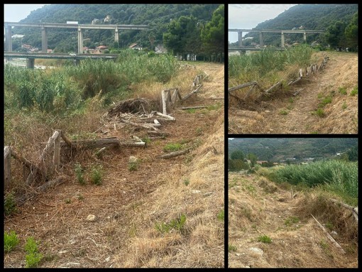 Camporosso, la minoranza: "Inesistente la staccionata di protezione tra il ponte dell'Amicizia e il centro Falcone, è pericoloso" (Foto)