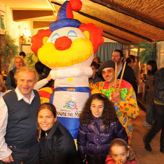 Seborga: ieri sera cena con Jerry Cal� e Capitan Ventosa
