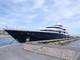 Sanremo: lo yacht extralusso Symphony si prepara a lasciare Portosole, una nave unica che appartiene all'uomo più ricco di Francia