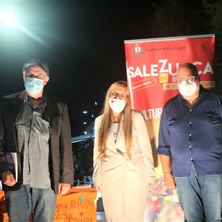 Riva Ligure (IM): grandi applausi per Marzia Taruffi ospite di “Sale in Zucca”.