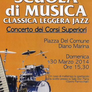 Diano Marina: oggi, concerto degli allievi dei corsi superiori della Diano School Music Diano Marina: oggi, concerto degli allievi dei corsi superiori della Diano School Music