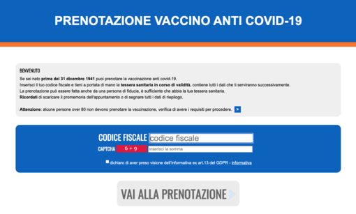 Campagna di vaccinazione Covid in Liguria: oltre 30mila prenotazioni nel primo giorno