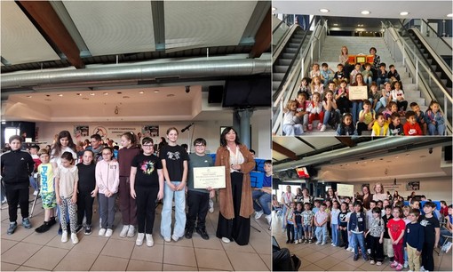 Ventimiglia, la scuola Biancheri trionfa al concorso "Uno spot contro il bullismo" (Foto) Ventimiglia, la scuola Biancheri trionfa al concorso "Uno spot contro il bullismo" (Foto)