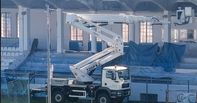 Calcio, Sanremese. Prosegue il restyling dello stadio Comunale, il presidente Masu: "Auspichiamo una concessione almeno decennale"