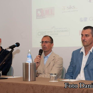 Domenica radiocronista d’eccezione allo stadio bacigalupo l’amministratore del savona calcio Stefano Giordano