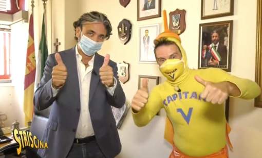 Taggia: Meosu isolata, in onda su Striscia La Notizia il servizio con Capitan Ventosa Taggia: Meosu isolata, in onda su Striscia La Notizia il servizio con Capitan Ventosa