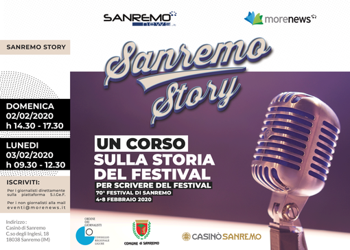 Sanremo News è sempre più Festival: quest'anno le iniziative del nostro giornale faranno “story” Sanremo News è sempre più Festival: quest'anno le iniziative del nostro giornale faranno “story”