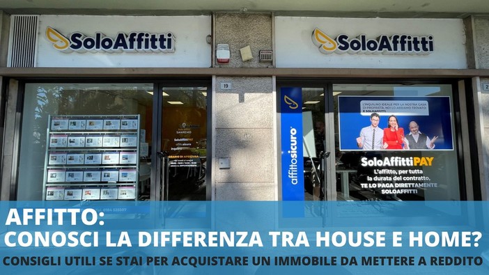 Investire nell’affitto?  La differenza tra House e Home
