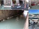 Mareggiata, sottopasso allagato a Bordighera: divieto di transito in via Noaro (Foto e video)
