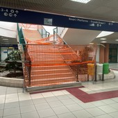 Taggia, la scala della stazione riaprirà al termine dei lavori per il nuovo polo sanitario