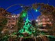 Bordighera, Fontana delle Sirene illuminata di verde per sostenere la XVII Giornata Nazionale AISLA Bordighera, Fontana delle Sirene illuminata di verde per sostenere la XVII Giornata Nazionale AISLA