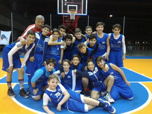 Pallacanestro: nel Campionato Under 13, vittoria del Sea Basket Sanremo sul BK Imperia 64-40