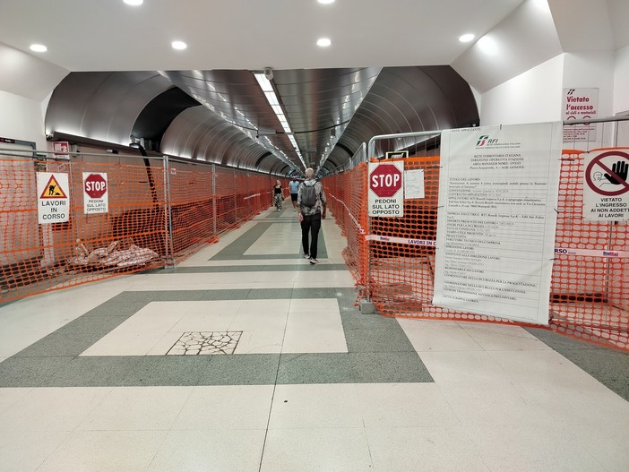 Sanremo, arrivano i nuovi tapis roulant alla stazione