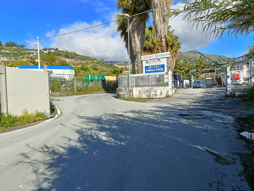 La curva pericolosa di via Armea La curva pericolosa di via Armea