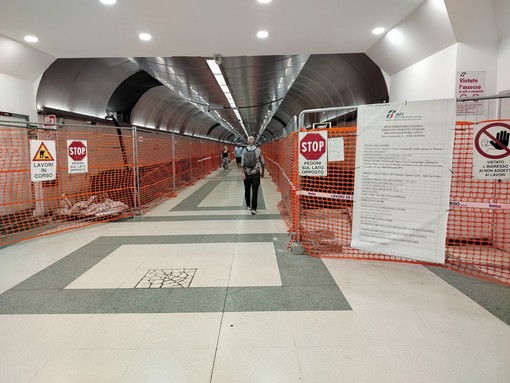 Sanremo, arrivano i nuovi tapis roulant alla stazione