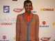 Stromae fotografato in sala stampa all'Ariston (foto Duilio Rizzo) Stromae fotografato in sala stampa all'Ariston (foto Duilio Rizzo)