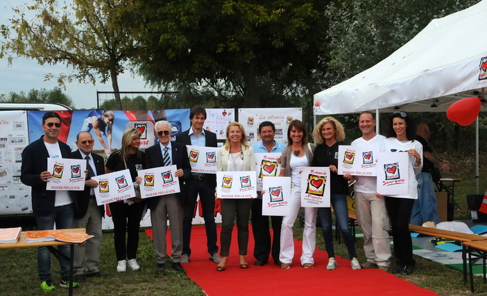 All'evento di Piacenza 'Arginiamoci il Cuore’, avvenuta l'ufficializzazione del 'Progetto Vita Sanremo'
