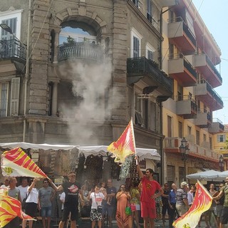 Ventimiglia, riprese alla grande le attività degli Sbandieranti e dei Musici dei Sestieri Ventimiglia, riprese alla grande le attività degli Sbandieranti e dei Musici dei Sestieri
