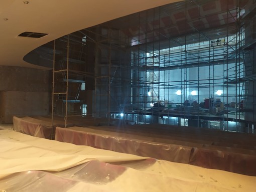 Teatro Cavour, Sinistra Italiana Imperia: "Scajola non completa i lavori ma si inventa l'operazione 'mascherina da cantiere'"