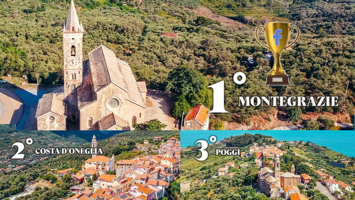 Imperia, Montegrazie vince la sfida social: è il più bel borgo della città