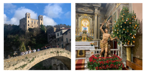 Borgo dei Doria in festa, Dolceacqua celebra San Sebastiano (Foto)
