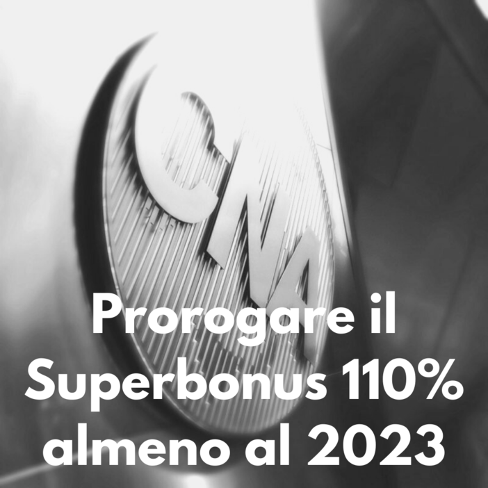 Recovery plan, le richieste della Cna di Imperia: "Prorogare il superbonus 110% fino al 2023"