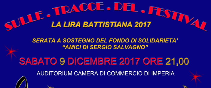Imperia: sabato prossimo gli 'Amici di Sergio Salvagno' organizzano 'Sulle tracce del Festival'