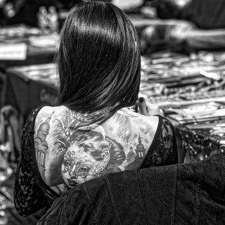 Opere d'arte uniche su corpi alla seconda giornata della 'Sanremo Tattoo Convention' (foto)
