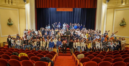 Nuova iniziativa didattica della Fondazione Orchestra Sinfonica di Sanremo (foto) Nuova iniziativa didattica della Fondazione Orchestra Sinfonica di Sanremo (foto)
