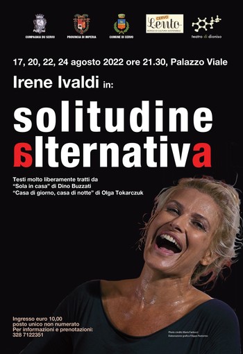 Cervo, Irene Ivaldi protagonista di quattro serate con Solitudine Alternativa