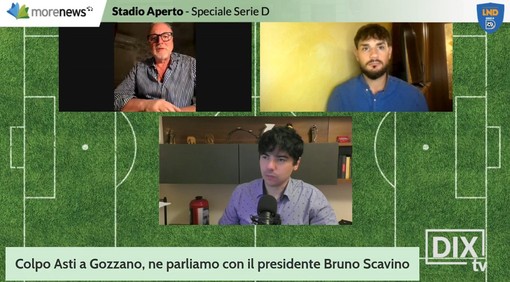 Inizia la quinta stagione: sarà l'anno del Vado? Ospite Bruno Scavino, presidente dell'Asti Inizia la quinta stagione: sarà l'anno del Vado? Ospite Bruno Scavino, presidente dell'Asti