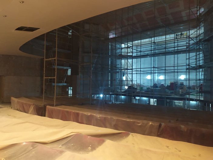 Teatro Cavour, Sinistra Italiana Imperia: "Scajola non completa i lavori ma si inventa l'operazione 'mascherina da cantiere'"