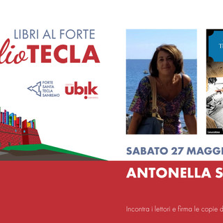 Antonella Squillace al forte di Santa Tecla presenta il suo nuovo romanzo "Ti darò i miei occhi"
