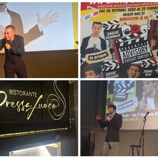 ‘Imperia, Stand Up!’, buona la prima della rassegna con la direzione artistica di Eugenio Ripepi e Matteo Monforte (foto) ‘Imperia, Stand Up!’, buona la prima della rassegna con la direzione artistica di Eugenio Ripepi e Matteo Monforte (foto)