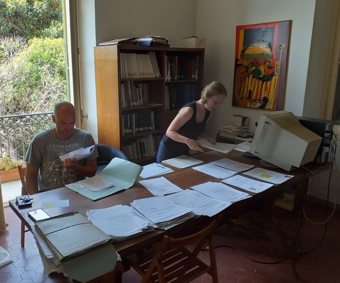 Bordighera: sta per finire il bimestre di due studenti Erasmus dall’Università di Vilnius al Museo Bicknell