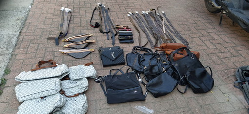Vallecrosia: la Polizia Locale sequestra merce contraffatta per un totale di 48 pezzi
