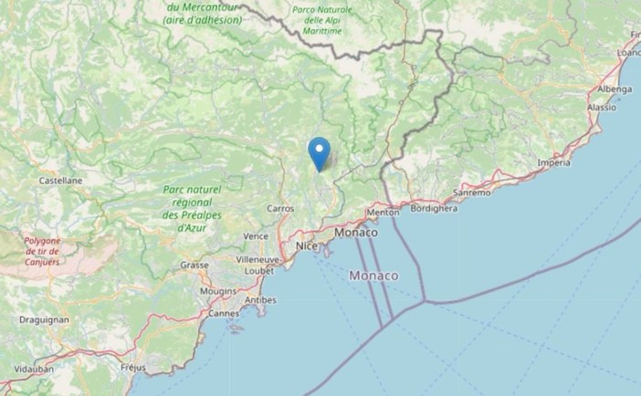 Nuova scossa di terremoto in Francia, avvertita anche nella provincia di Imperia