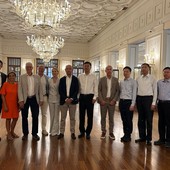 Sanremo, il sindaco Mager accoglie delegazione della Contea di Chongming: "Incontro importante" (Foto e video) Sanremo, il sindaco Mager accoglie delegazione della Contea di Chongming: "Incontro importante" (Foto e video)