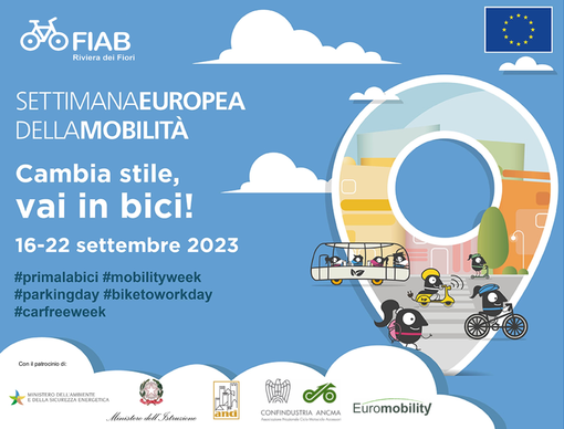 Settimana Europea della Mobilità anche in provincia di Imperia con FIAB Settimana Europea della Mobilità anche in provincia di Imperia con FIAB