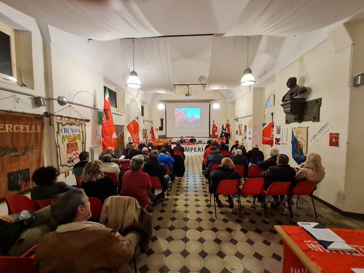 Enrico Revello riconfermato Segretario Generale SPI Cgil Imperia durante il Congresso provinciale