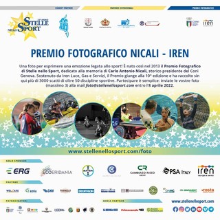 Stelle nello Sport: votazioni al giro di boa e rush finale per il Premio Fotografico Nicali Iren (foto) Stelle nello Sport: votazioni al giro di boa e rush finale per il Premio Fotografico Nicali Iren (foto)