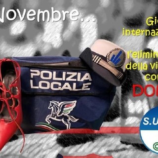 'Giornata internazionale per l'eliminazione della violenza contro le donne', il messaggio del SULPL (sindacato autonomo della Polizia Locale messaggio)