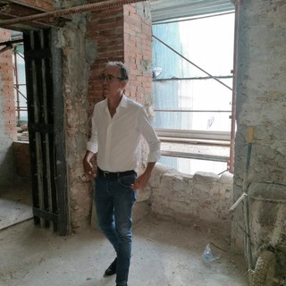 Sanremo: sopralluogo del sindaco al Palazzo delle Rivolte nella Pigna, "La sfida sarà sul futuro di questo immobile" Sanremo: sopralluogo del sindaco al Palazzo delle Rivolte nella Pigna, "La sfida sarà sul futuro di questo immobile"