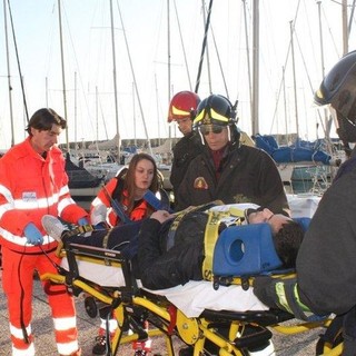 San Bartolomeo al Mare: esercitazione semestrale antincendio con simulazione di infortunio (Foto)